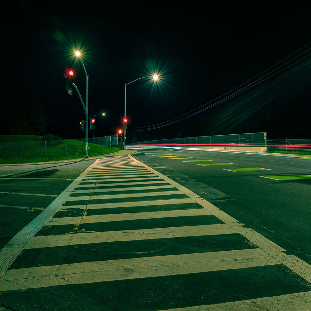 Photo of Quito Road at night